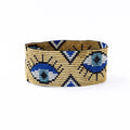 Brooklyn Eye Beaded Luxe Stretch Bracelet