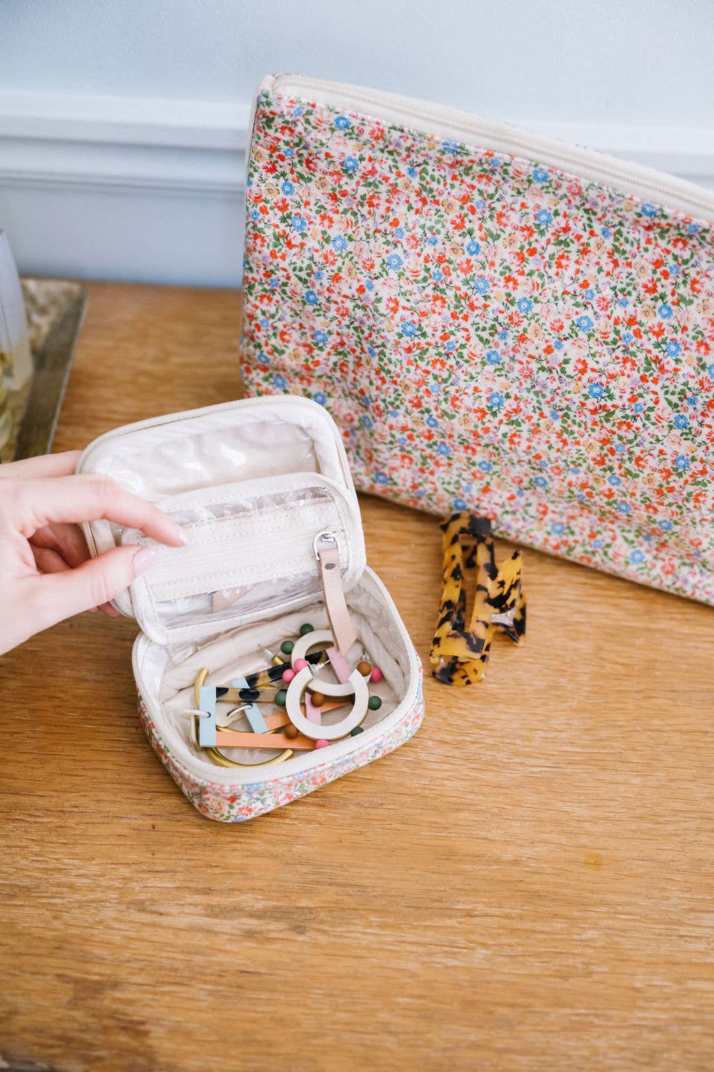 Floral Jewelry Case