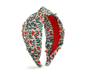 Christmastide Pomegranate Embellished Headband