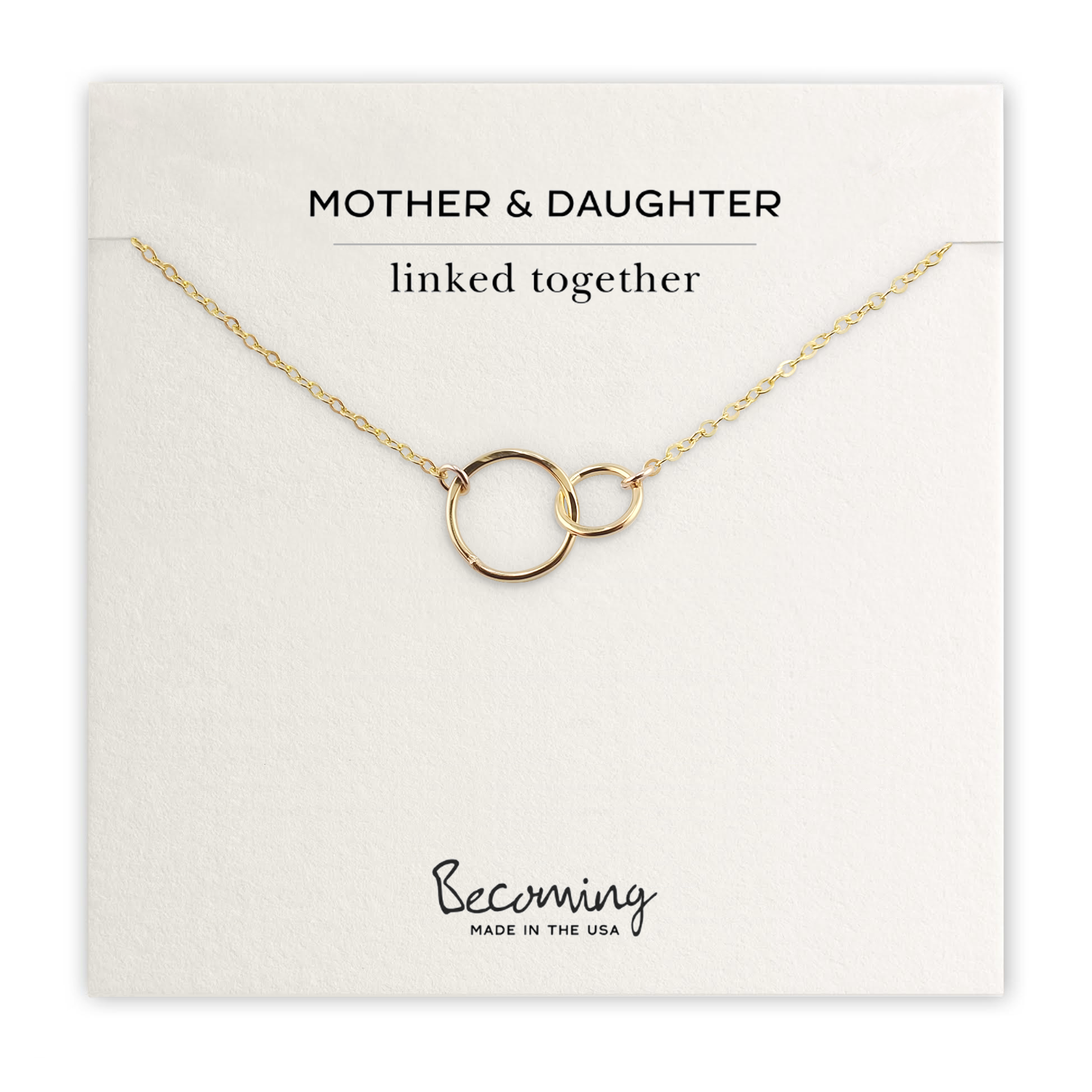 Mother & Daughter Necklace