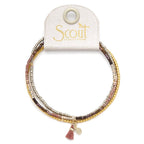 Chromacolor Miyuki Bracelet Trio - Bronze Multi/Gold