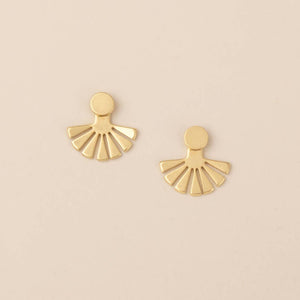 Sunburst Gold Ear Jacket