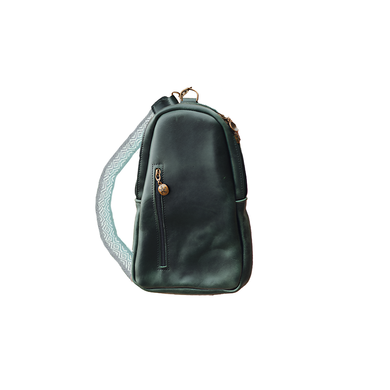 Sling Crossbody Backpack in Emerald