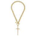 Elongated Cross Necklace | Susan Shaw