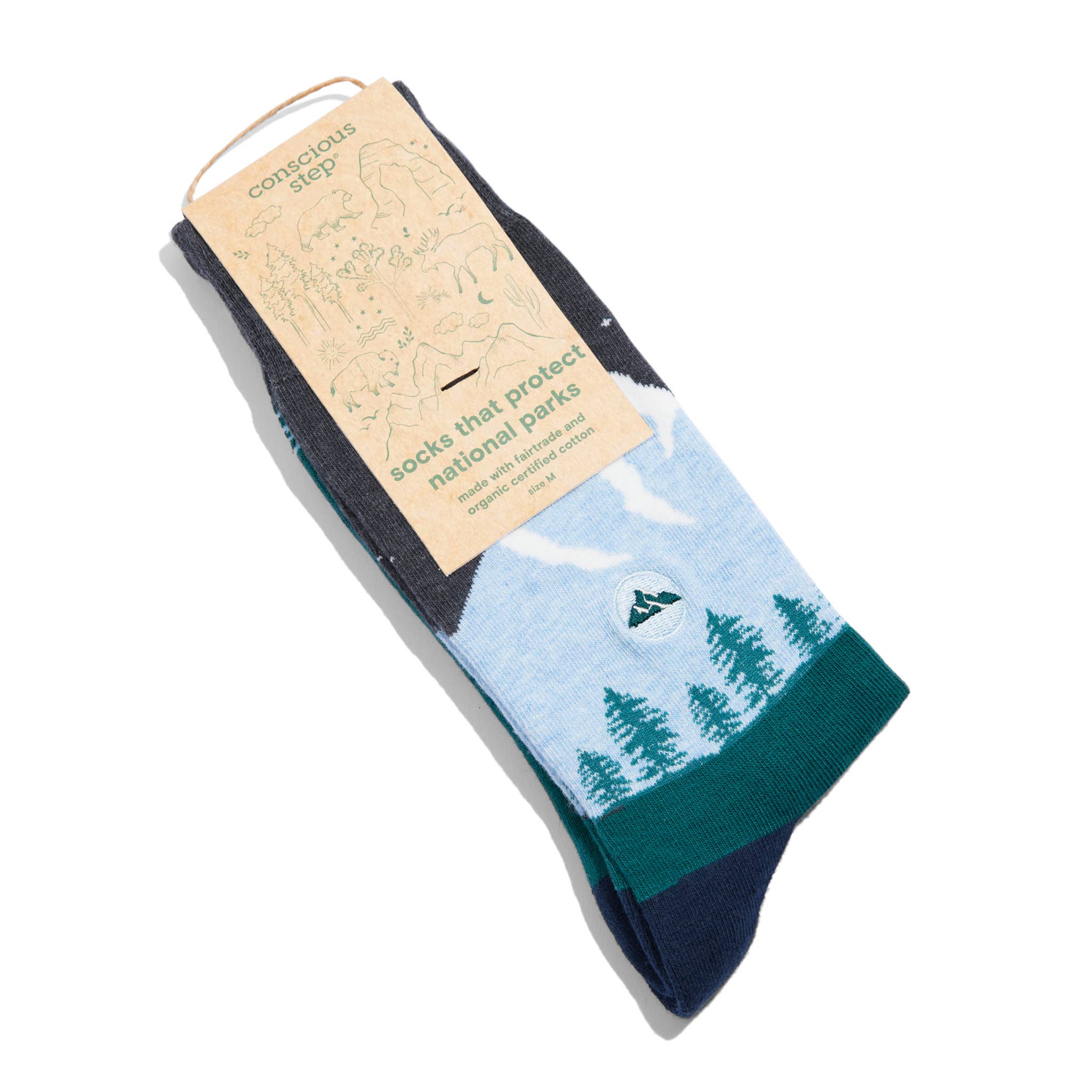 Protect National Parks Socks - Blue Mountain