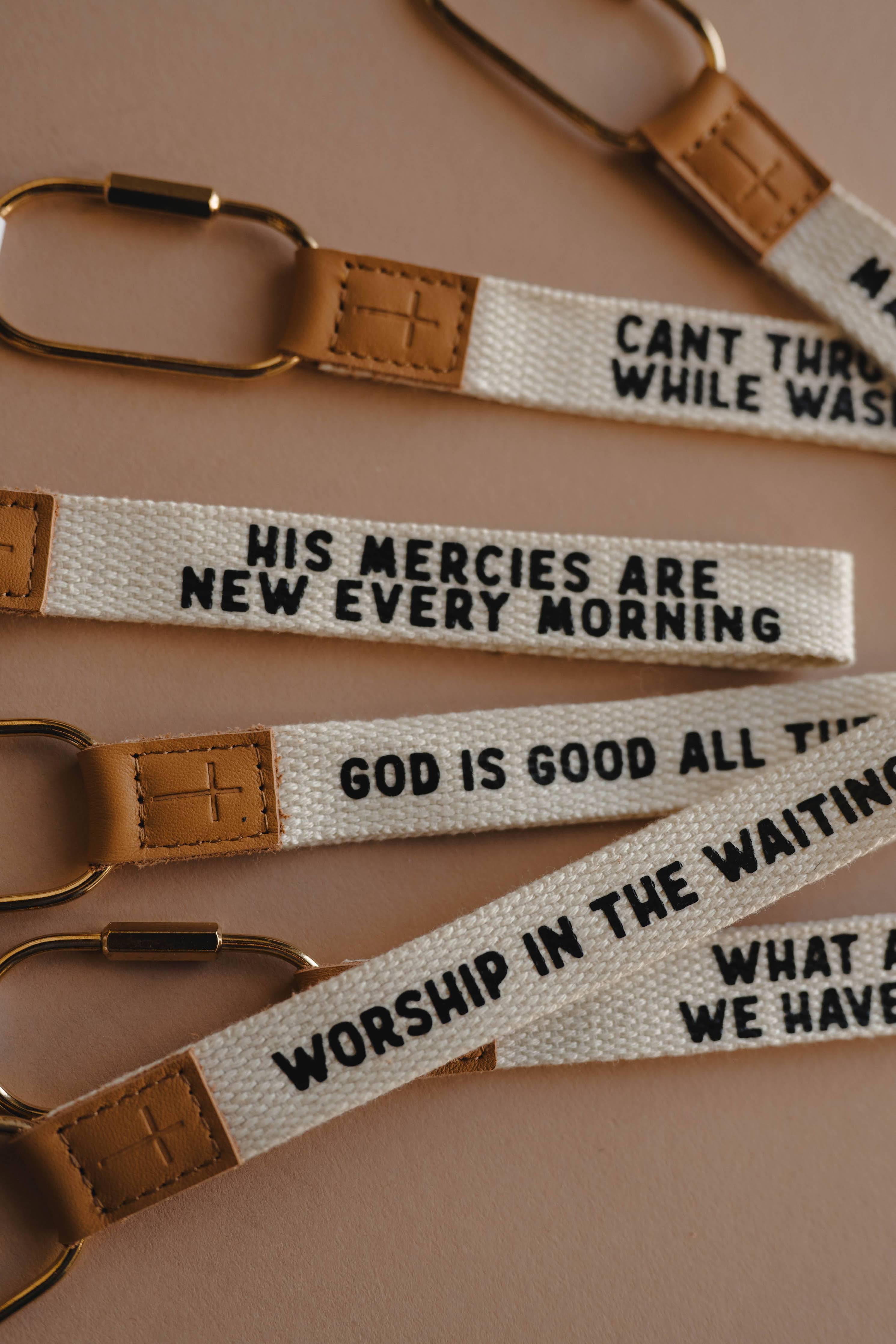 Worship In The Waiting Wristlet