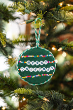 Needlepoint Ornament - Merry Swiftmas
