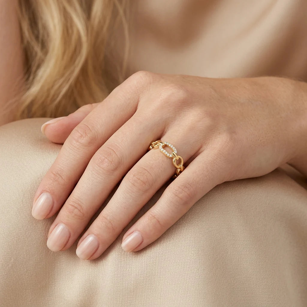 Linked Forever To You Stackable Ring