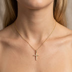 Believe Cross Pendant Necklace