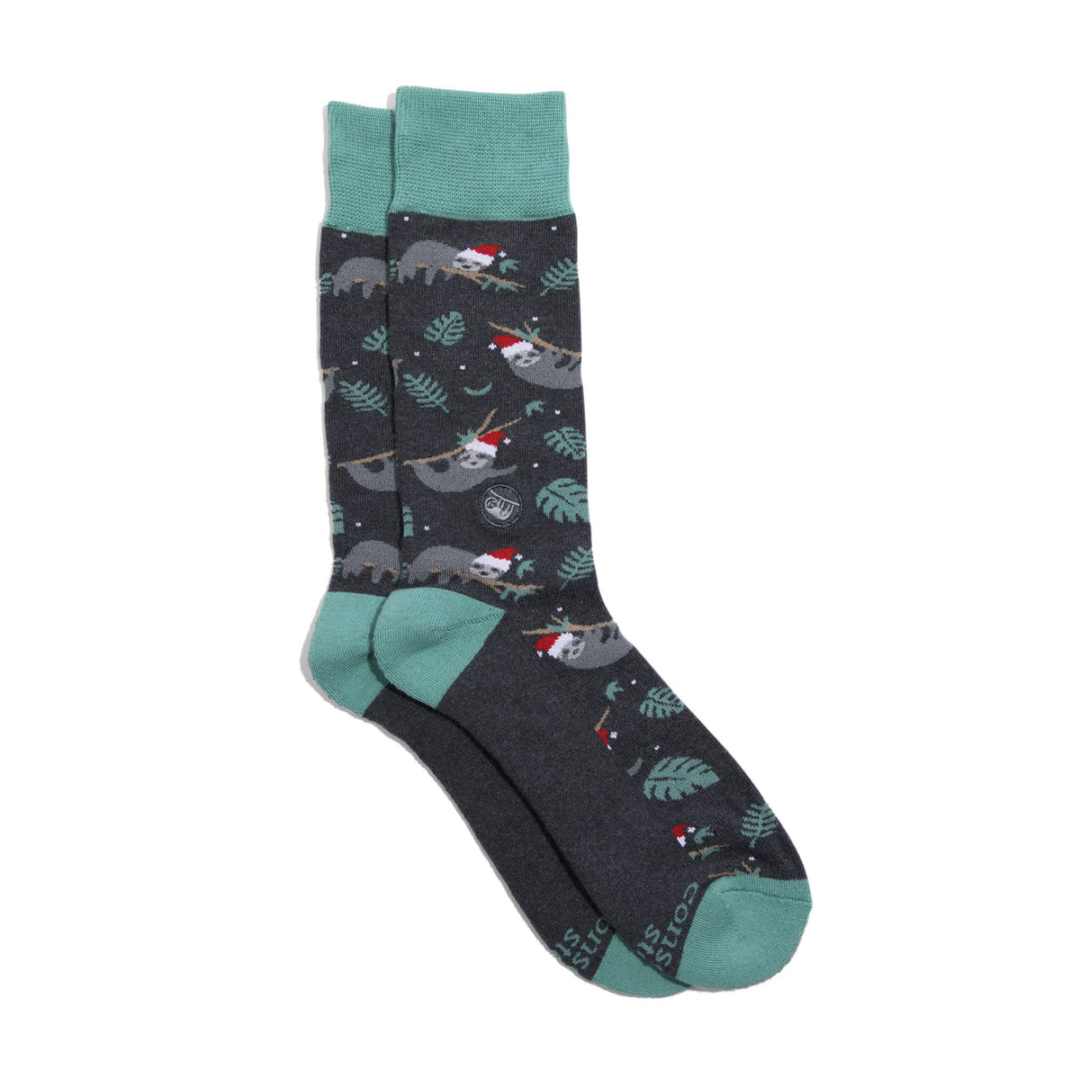 Protect Sloths Socks - Holiday