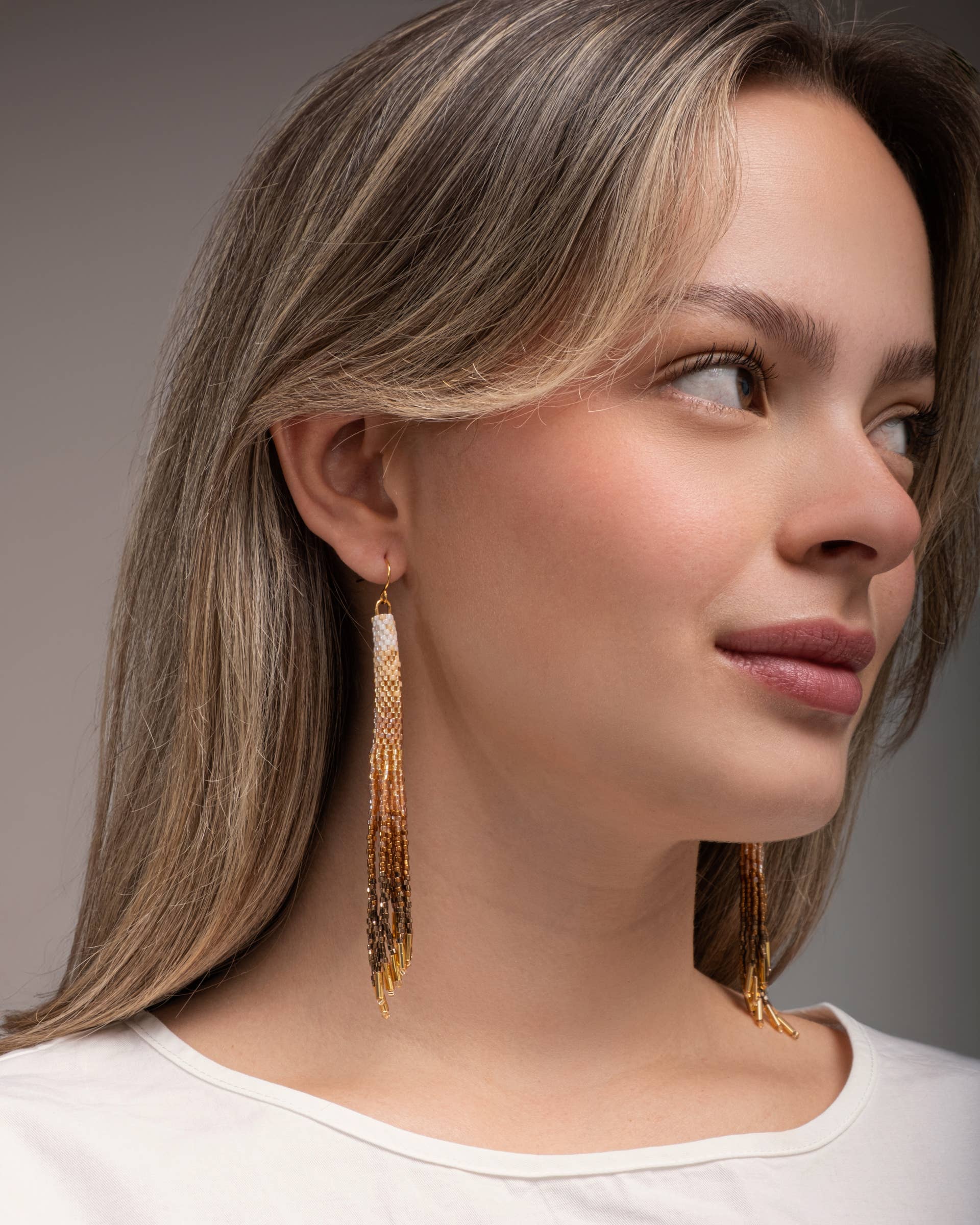 Ombre Tassel Earrings