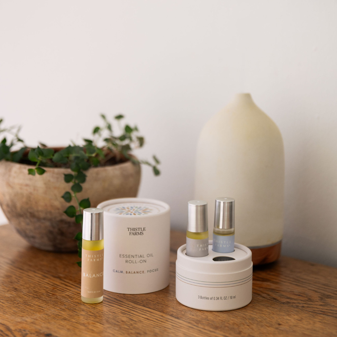 Essential Oil Roll-on Trio - Calm, Balance, Focus