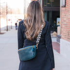 The Ruby Leather Crossbody Sling Bag