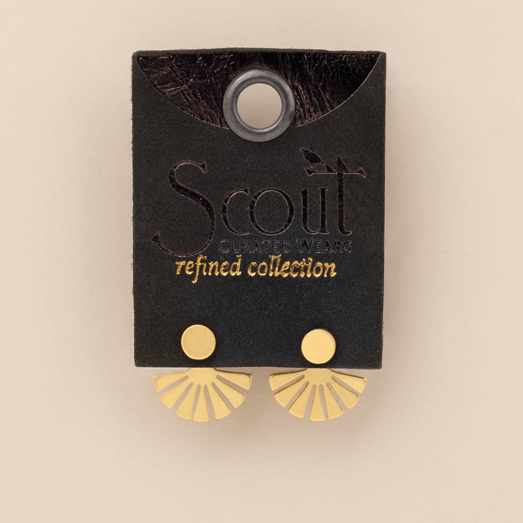 Sunburst Gold Ear Jacket