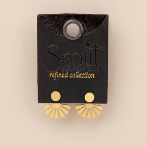 Sunburst Gold Ear Jacket