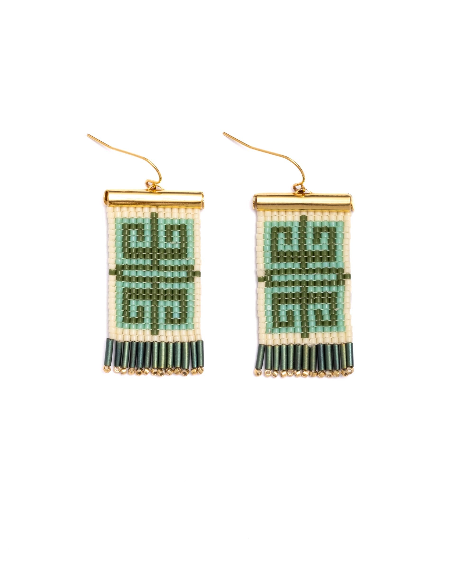 Jungle Labyrinth Earrings