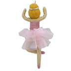 Ballerina Felt Ornament - Blonde