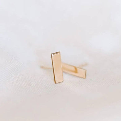 Bar Stud Earrings