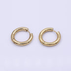 23mm Gold Hoop Huggie