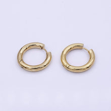 23mm Gold Hoop Huggie