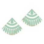 Seafoam Tile Earrings