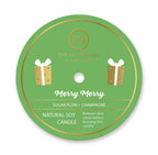 Merry Merry 12oz  Icon Candle