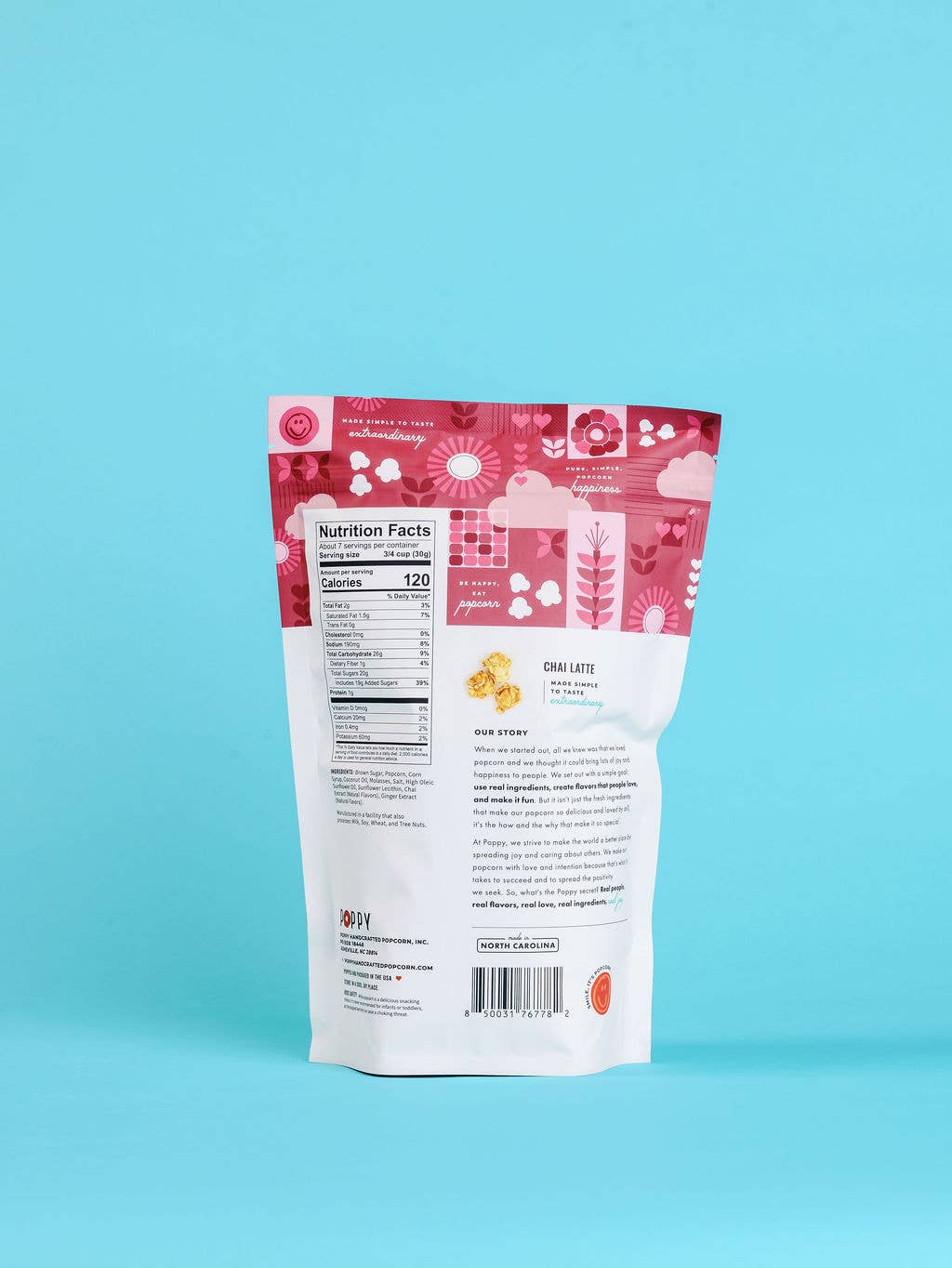 Chai Latte Popcorn