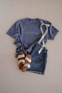 He Holds All Together Tee - Blue