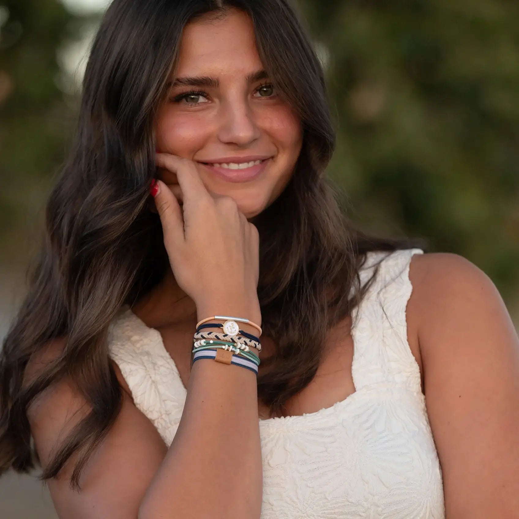 Anchor Hair Tie Bracelets