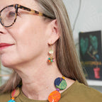 Milieu Charmed Cluster Kantha Earrings