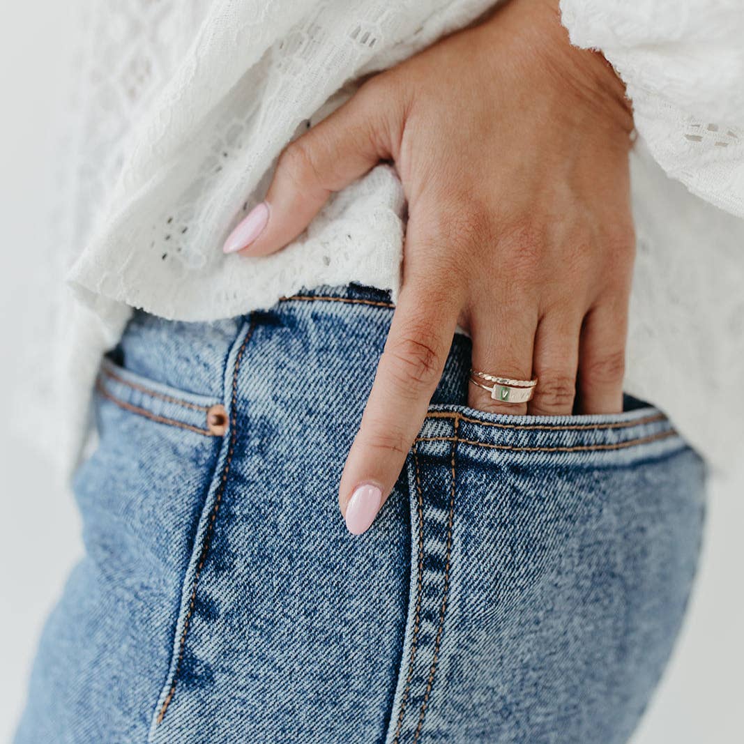 Mama Bar Ring | 14k Gold Fill