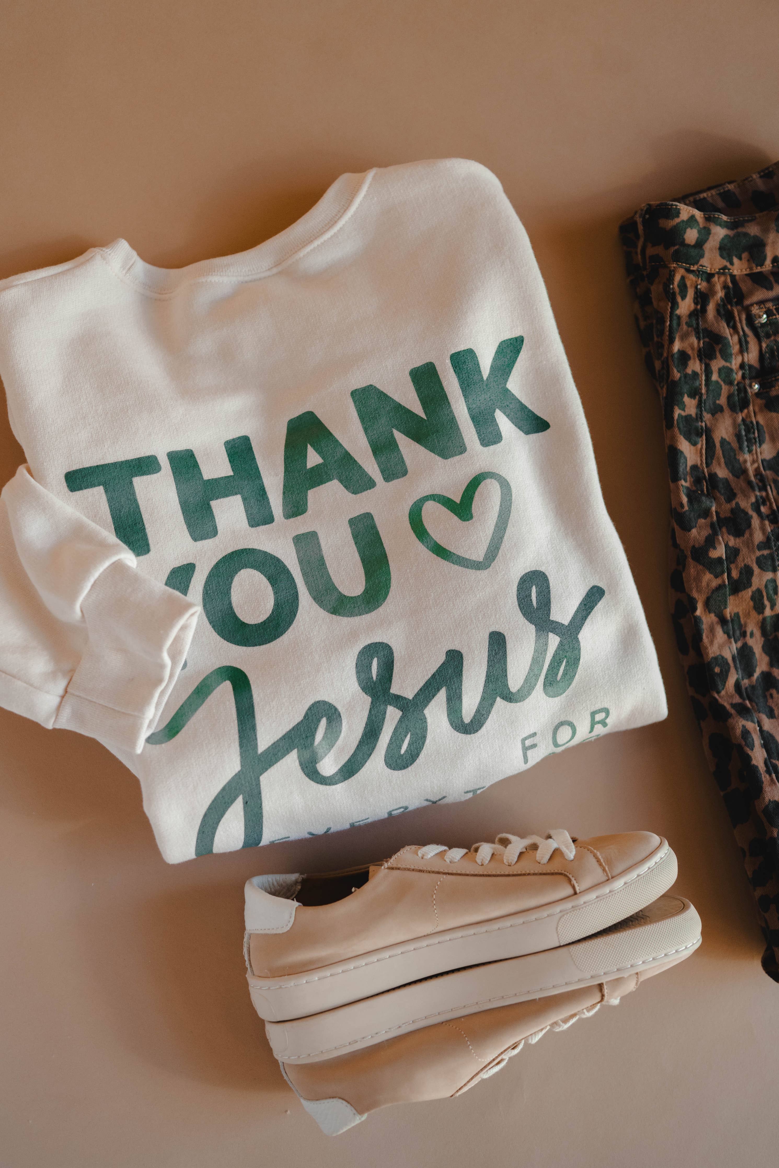 Thank You Jesus Pullover