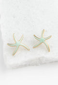 Starfish Hope Studs in Mint