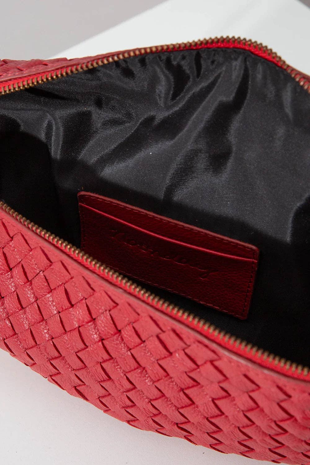 Woven Leather Essential Crossbody