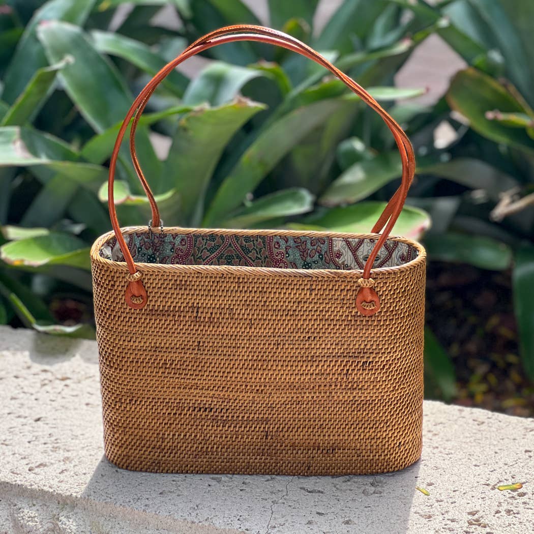 Ata Vine Tote Bags - Small