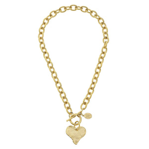 Heart Toggle Necklace | Susan Shaw