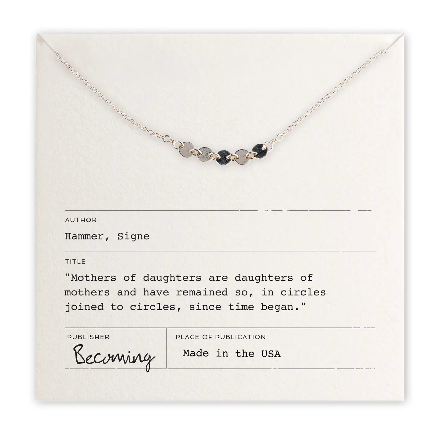 Mothers and Daughters
