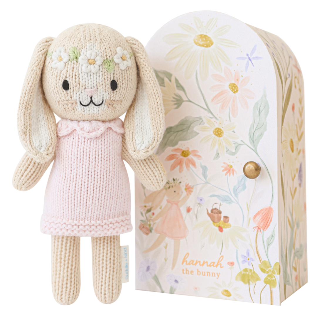 Tiny Hannah the bunny (blush) | cuddle + kind