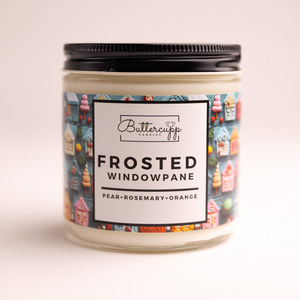 Frosted Windowpane Candle and Melts