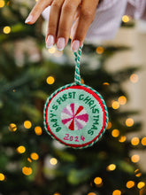 Baby's 1st Needlepoint Ornament