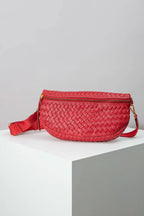 Woven Leather Essential Crossbody