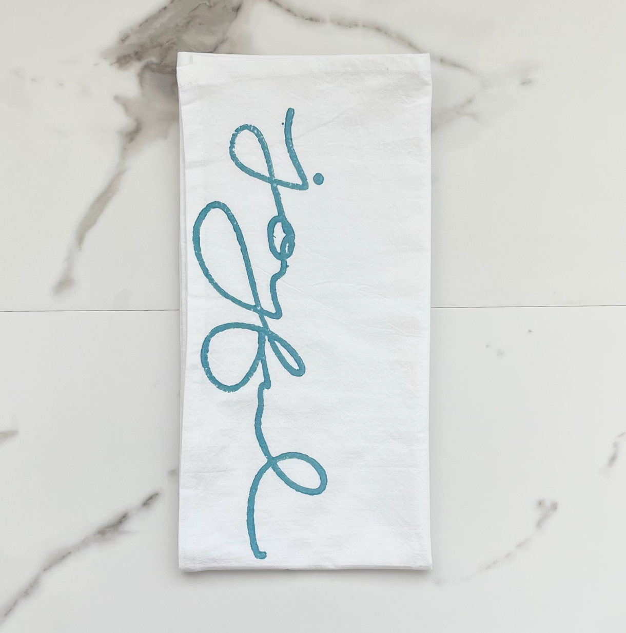Joyful, Saltwater Tea Towel