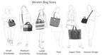 Fiesta Recycled Plastic Beach Woven Super Tote