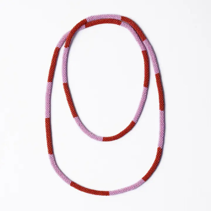 Allie Seed Beaded Necklace