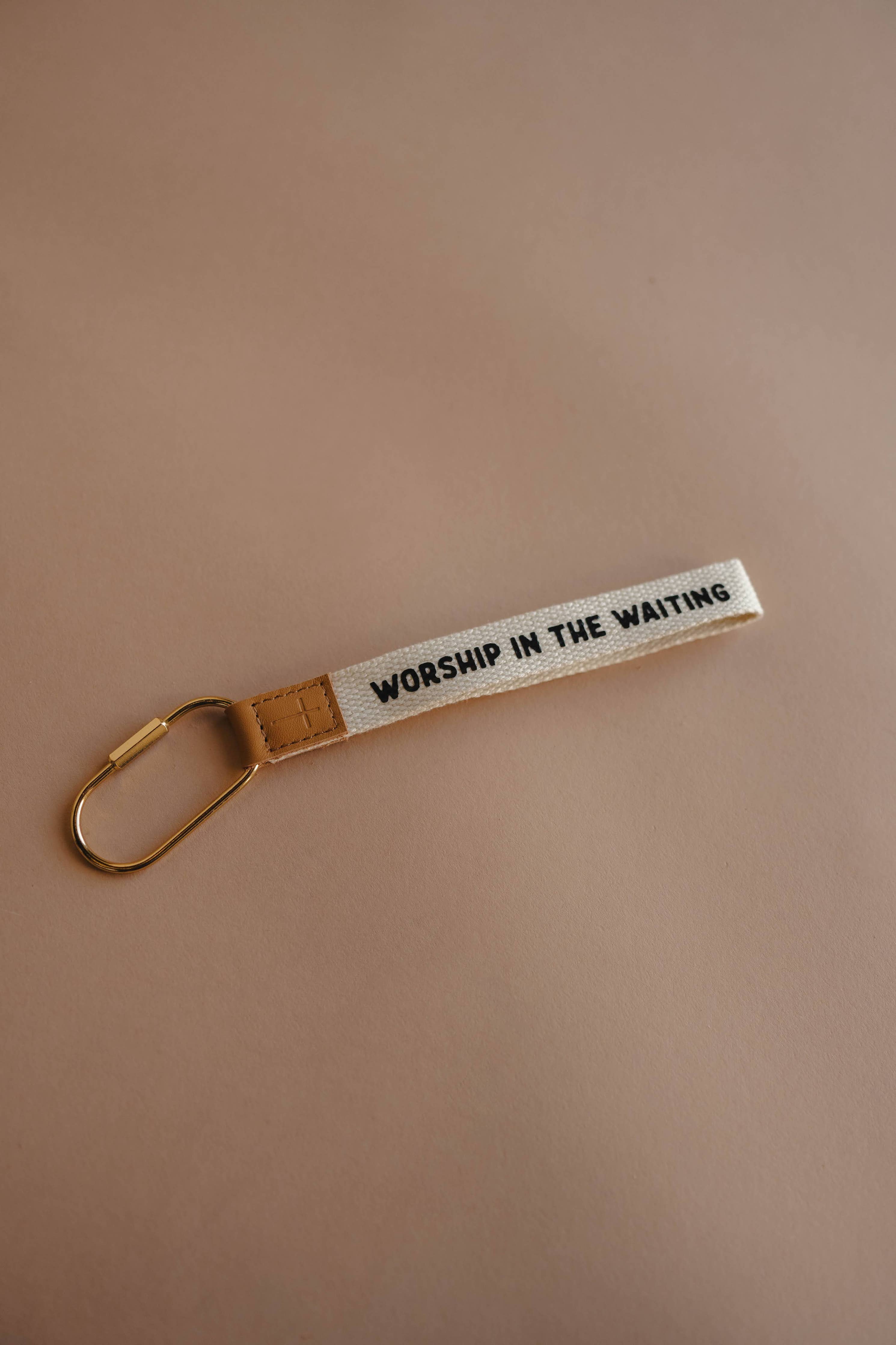 Worship In The Waiting Wristlet