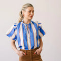 Cabana Stripe Gemma Top