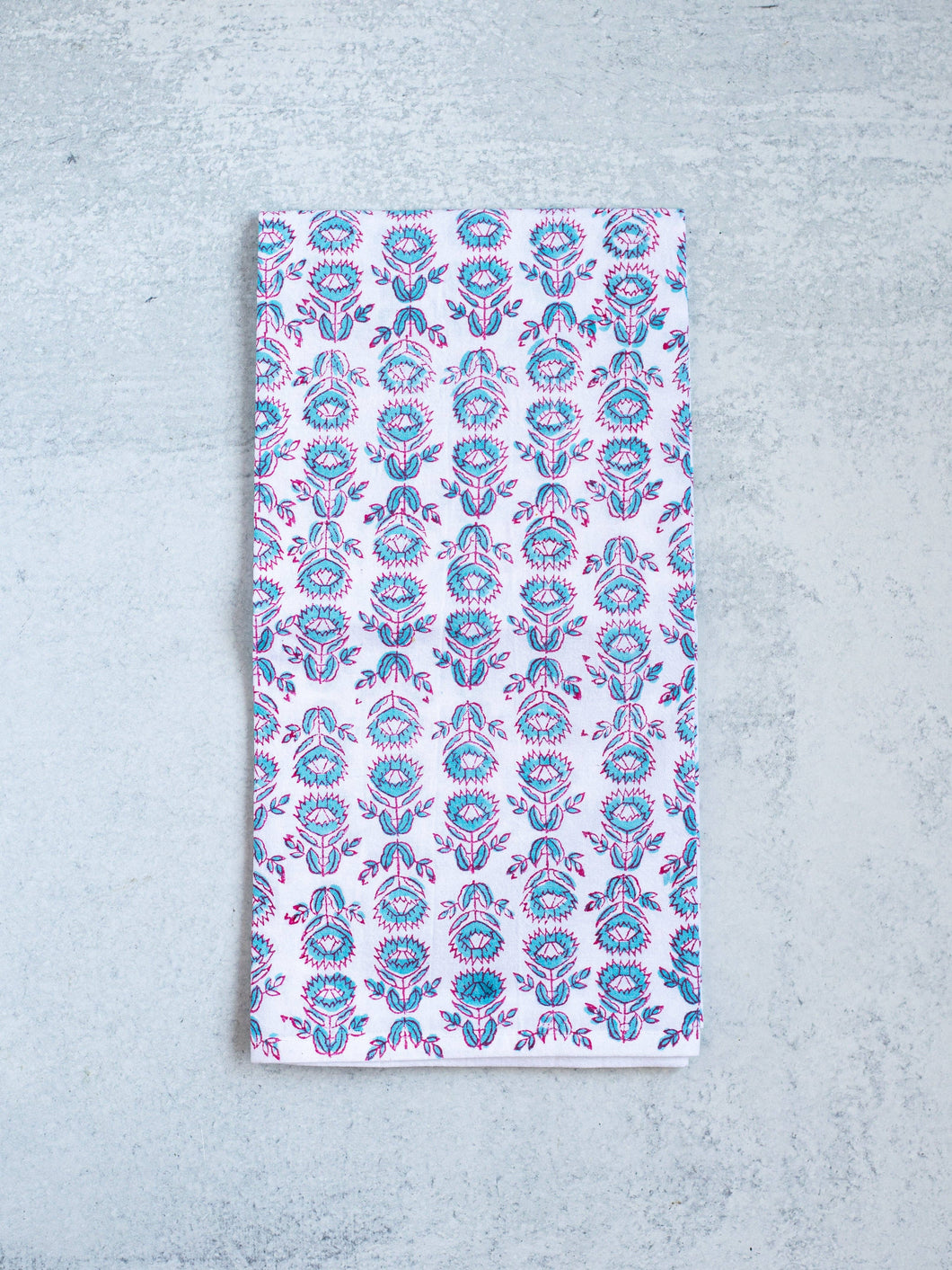 Pink & Saltwater Protea Tea Towel