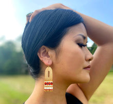 Color Block Earrings