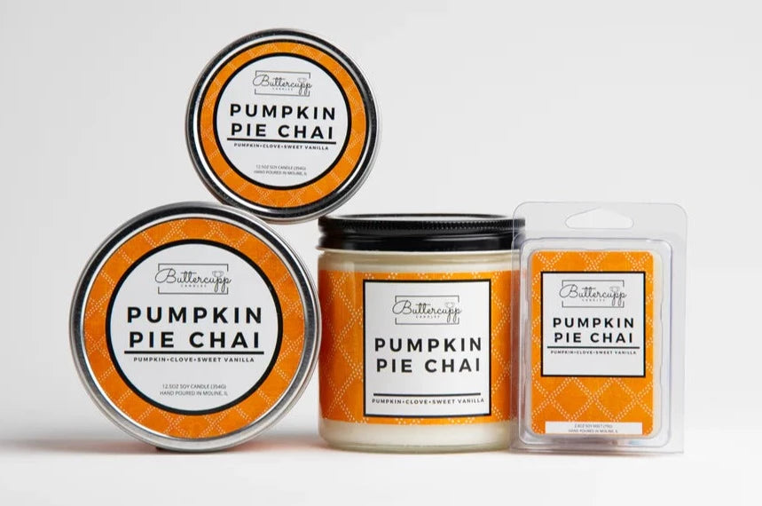 Pumpkin Pie Chai Soy Candles and Melts