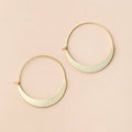 Crescent Hoop - Gold Vermeil